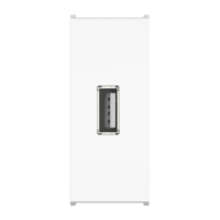 Встраиваемая розетка USB 2.0 тип А CADUCEUS ALING MODE для зарядки 1-го устройства, механизм