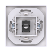 Розетка скрытой установки CADUCEUS ALING PRESTIGE компьютерная с модулем Keystone RJ45 8P8C cat.6, FTP