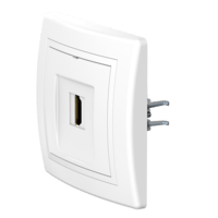 Розетка скрытой установки CADUCEUS ALING PRESTIGE с модулем Keystone HDMI тип A-A
