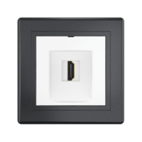 Розетка скрытой установки CADUCEUS ALING PRESTIGE с модулем Keystone HDMI тип A-A