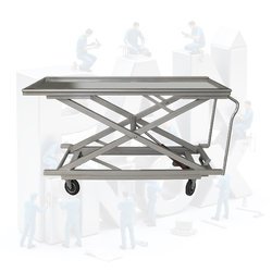 Каталка подъемная гидравлическая для трупов ПА-КП83Г