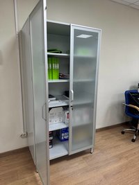 Шкаф медицинский двери рама со стеклом ПМ-ШК24С и ПМ-ШК24.1С 