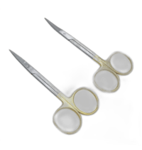 Медицинские (хирургические) остроконечные  ножницы с круглыми ручками