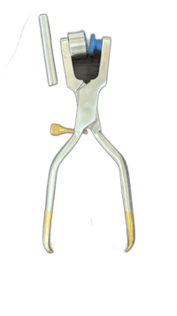 Костные щипцы (или элеватор-щипцы) с фиксатором и вращающимся механизмом