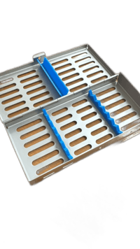 Стоматологический (медицинский) лоток с разделителями для стерилизации и хранения инструментов