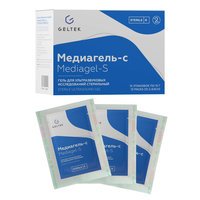 Гель для УЗИ "МЕДИАГЕЛЬ-С", групповая упаковка 15 шт (пакетиков) по 15 г