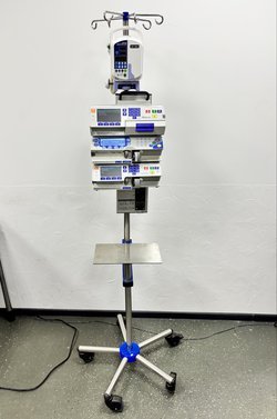 Комплект инфузионного оборудования Aitecs (станция IDS - 03, шприцевой насос Aitecs 2017, Aitecs 2016, волюметрический насос Aitecs 3017, Aitecs DF-12M, стойка инфузионная)