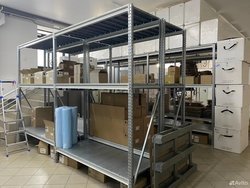 Стеллажи металлические для склада