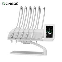 X5 New High-Performance Dental Chair Top-Mounted from CINGOL Dental Chair Factory
