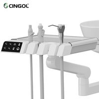  X5 New High-end Disinfection Cart Type Dental Unit From Cingol Medica
